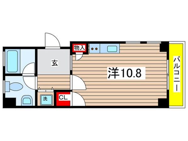 ｅｎｓｈｏｗ　ｑｕａｔｔｒｏの物件間取画像